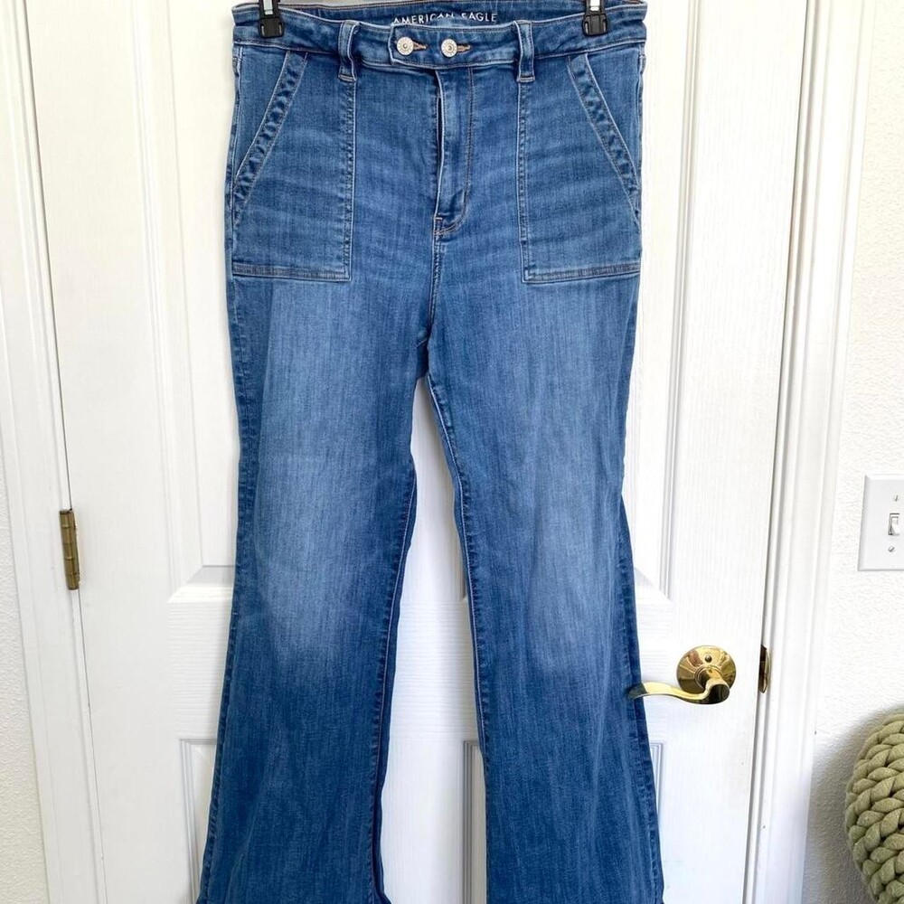 American Eagle Outfitters Women's Blue Jeans